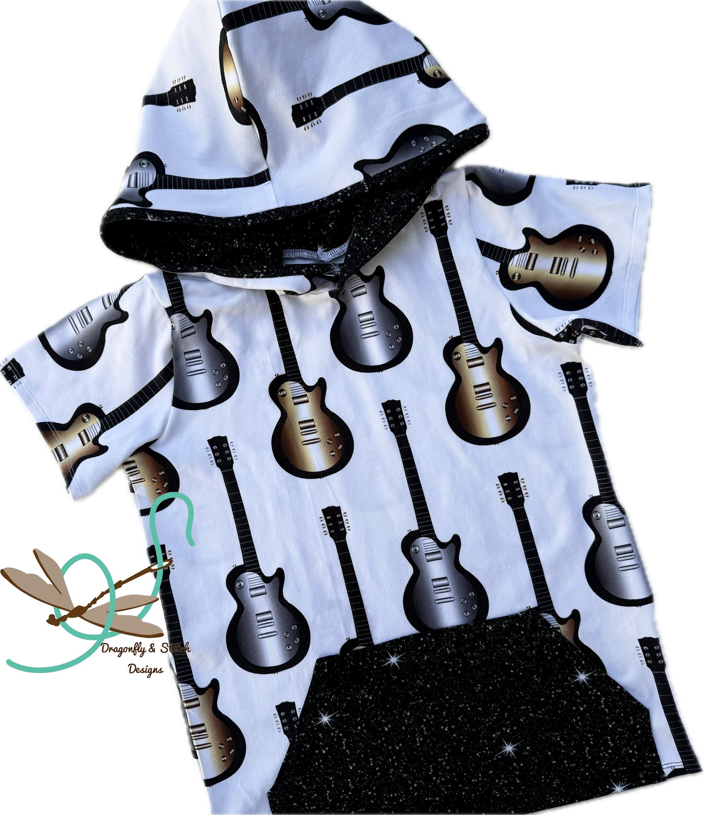 Rock-and-Roll Unisex Pocket Hoodie