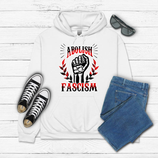 Abolish Fascism Adult Unisex Hoodie