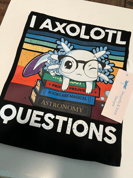 Axolotl Questions Children's T-Shirt