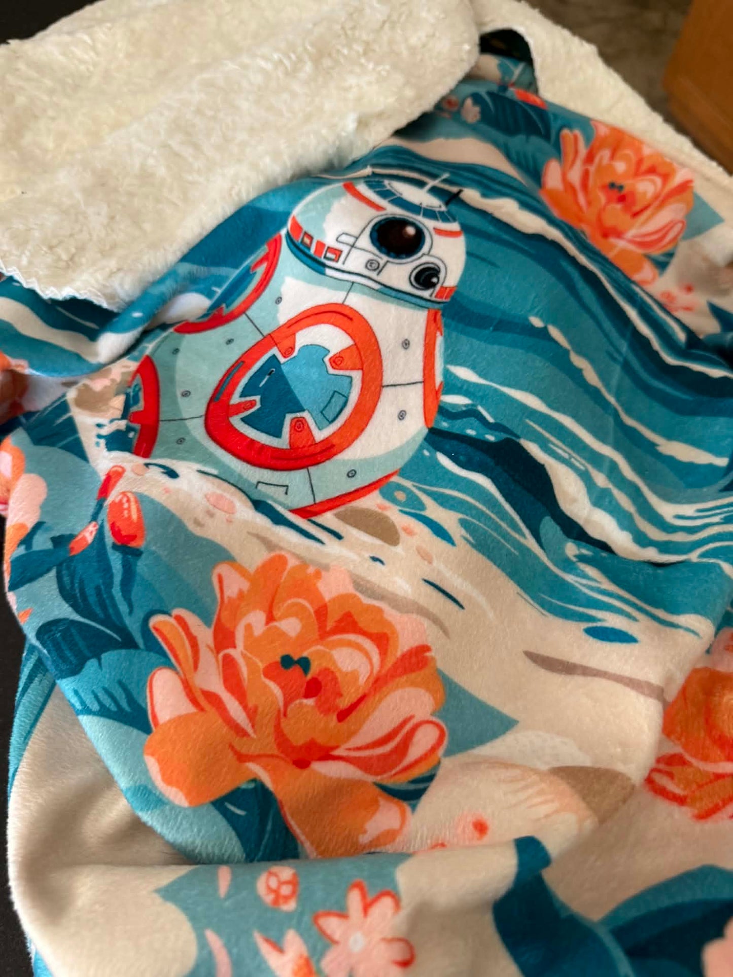 30"x40" Galaxy Sherpa Blanket