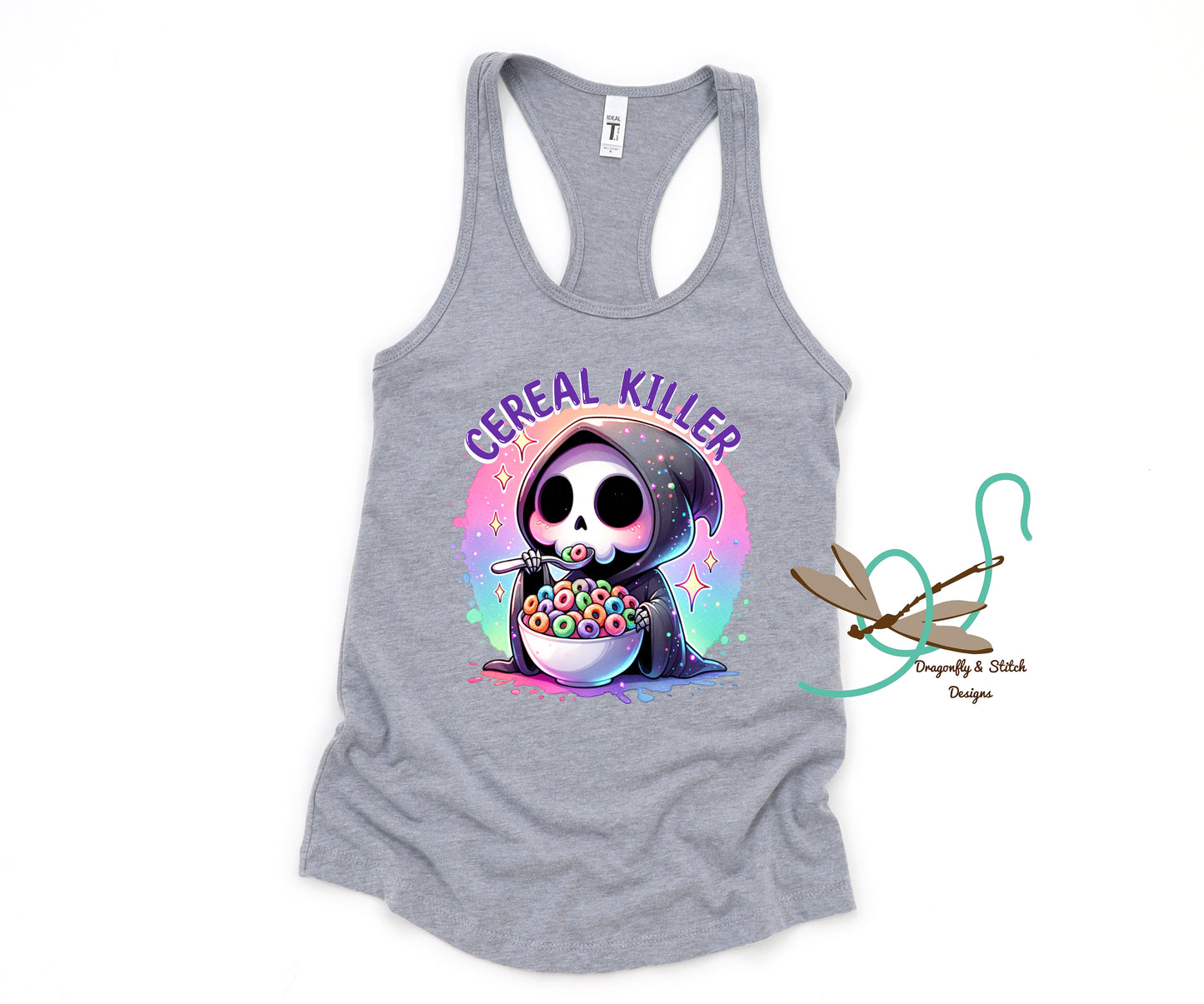 Cereal Killer Adult Tank Top