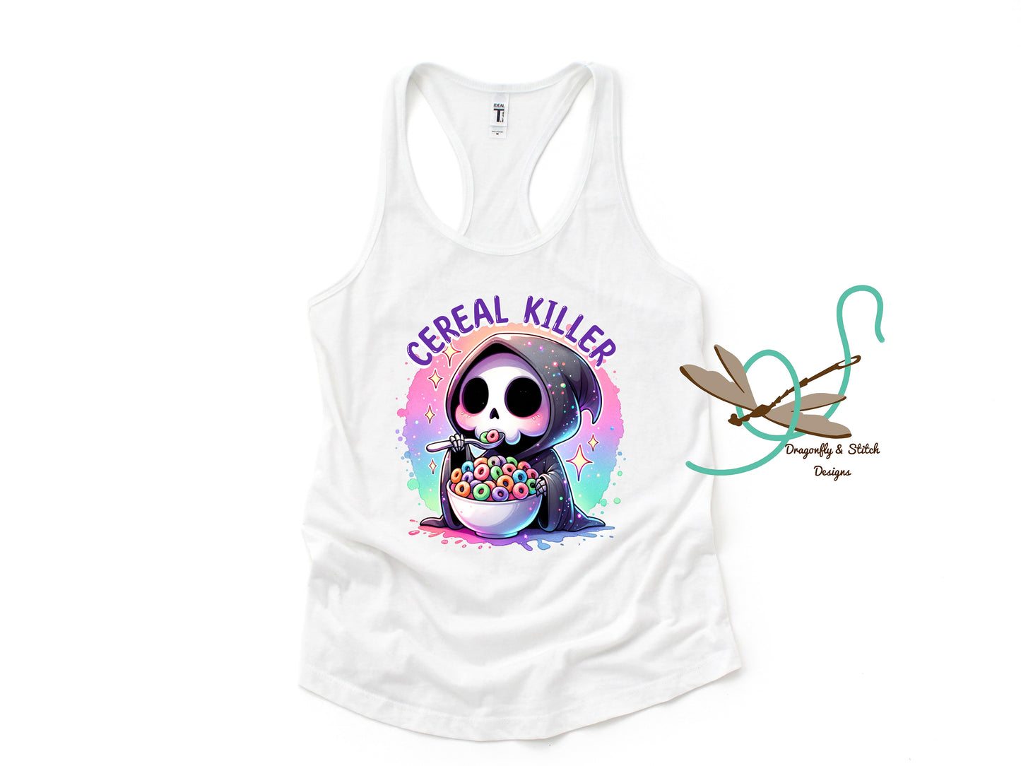 Cereal Killer Adult Tank Top