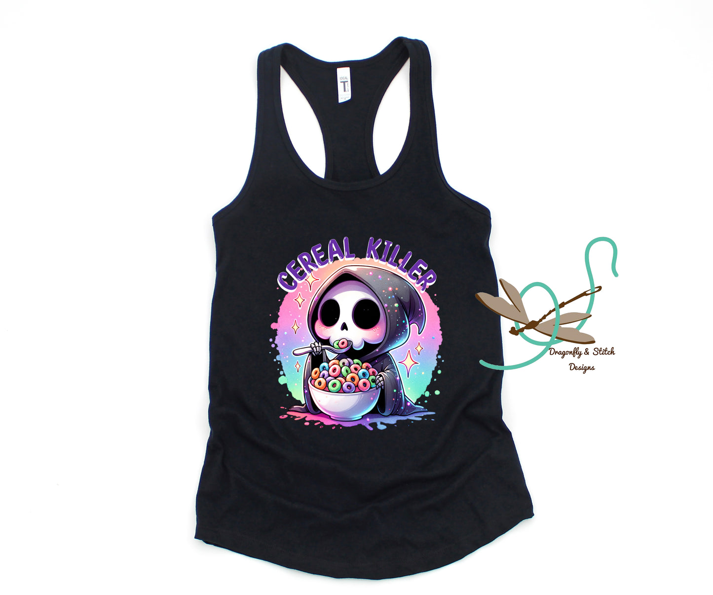 Cereal Killer Adult Tank Top