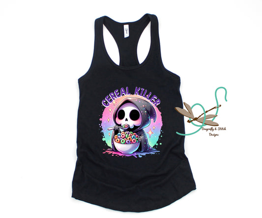 Cereal Killer Adult Tank Top