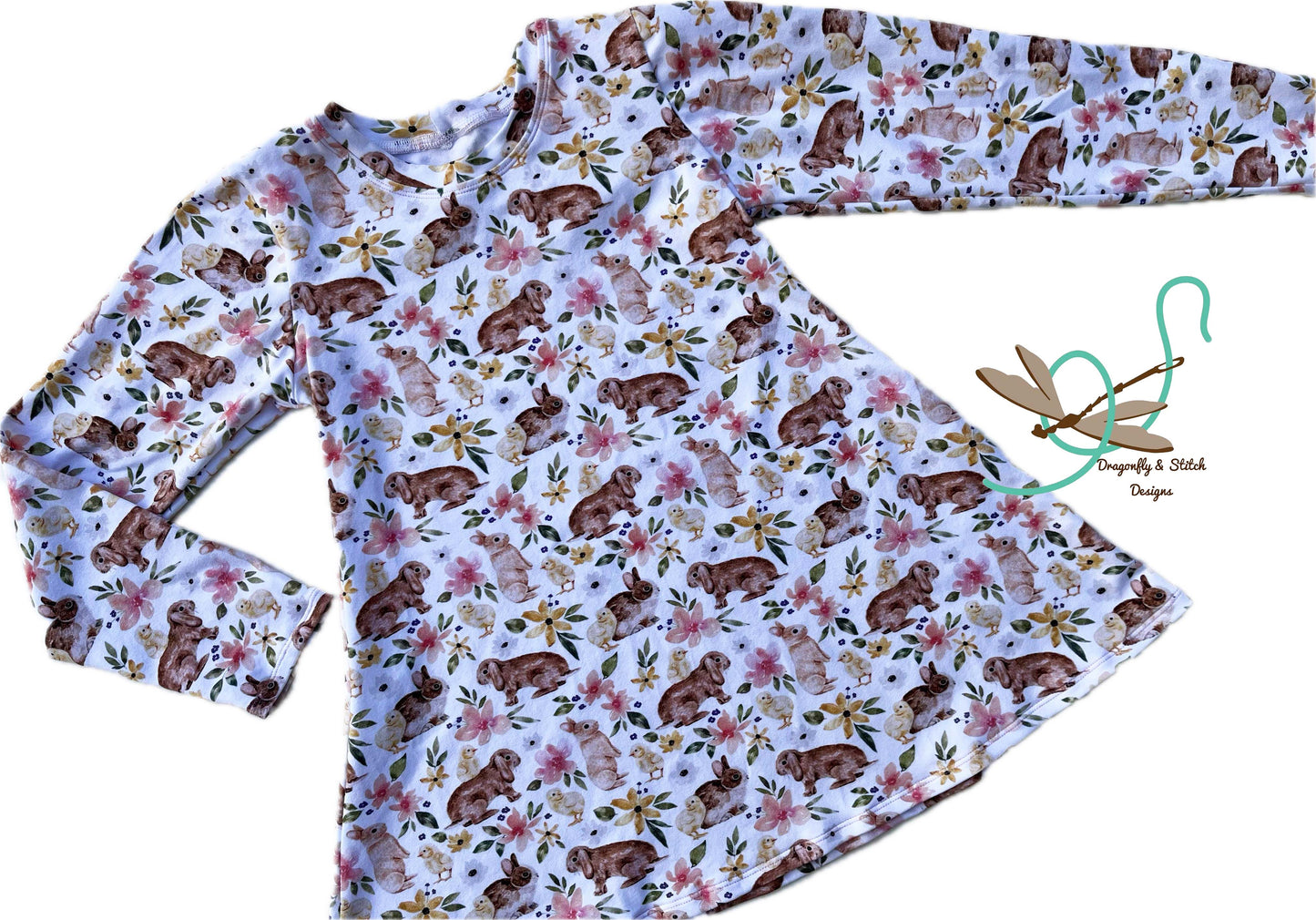 Spring Animals Swing Tunic