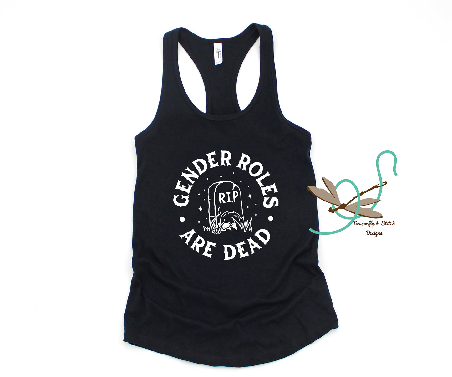 Gender Roles are Dead  Adult Tank Top