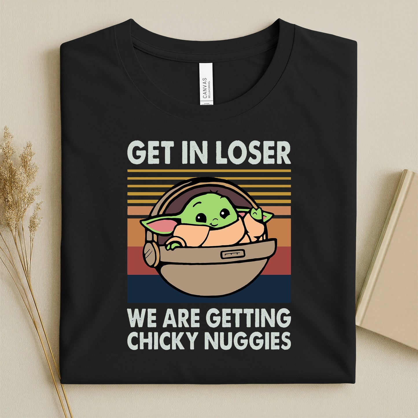 Get In Loser Baby Alien T-shirt Adult Unisex  Fit