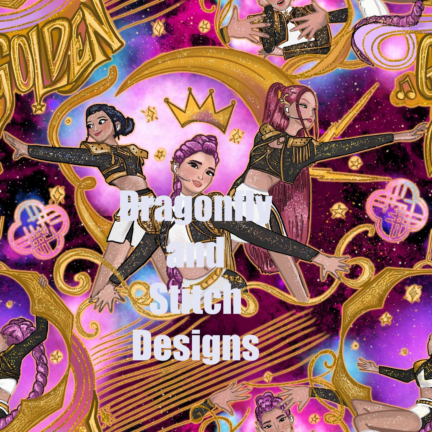 50"x60" K Pop Cuties Sherpa Blanket