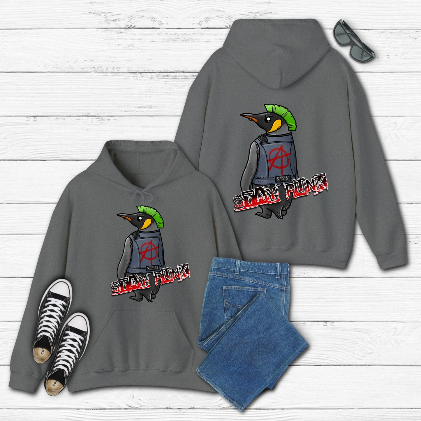 Stay Punk Adult Unisex Hoodie