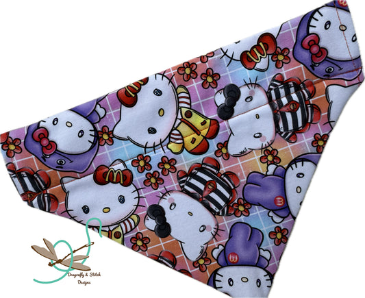 Hi Kitty Burger Fan Pet Scarf