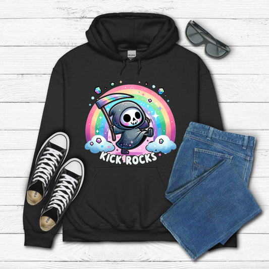 Kick Rocks Reaper Adult Unisex Hoodie