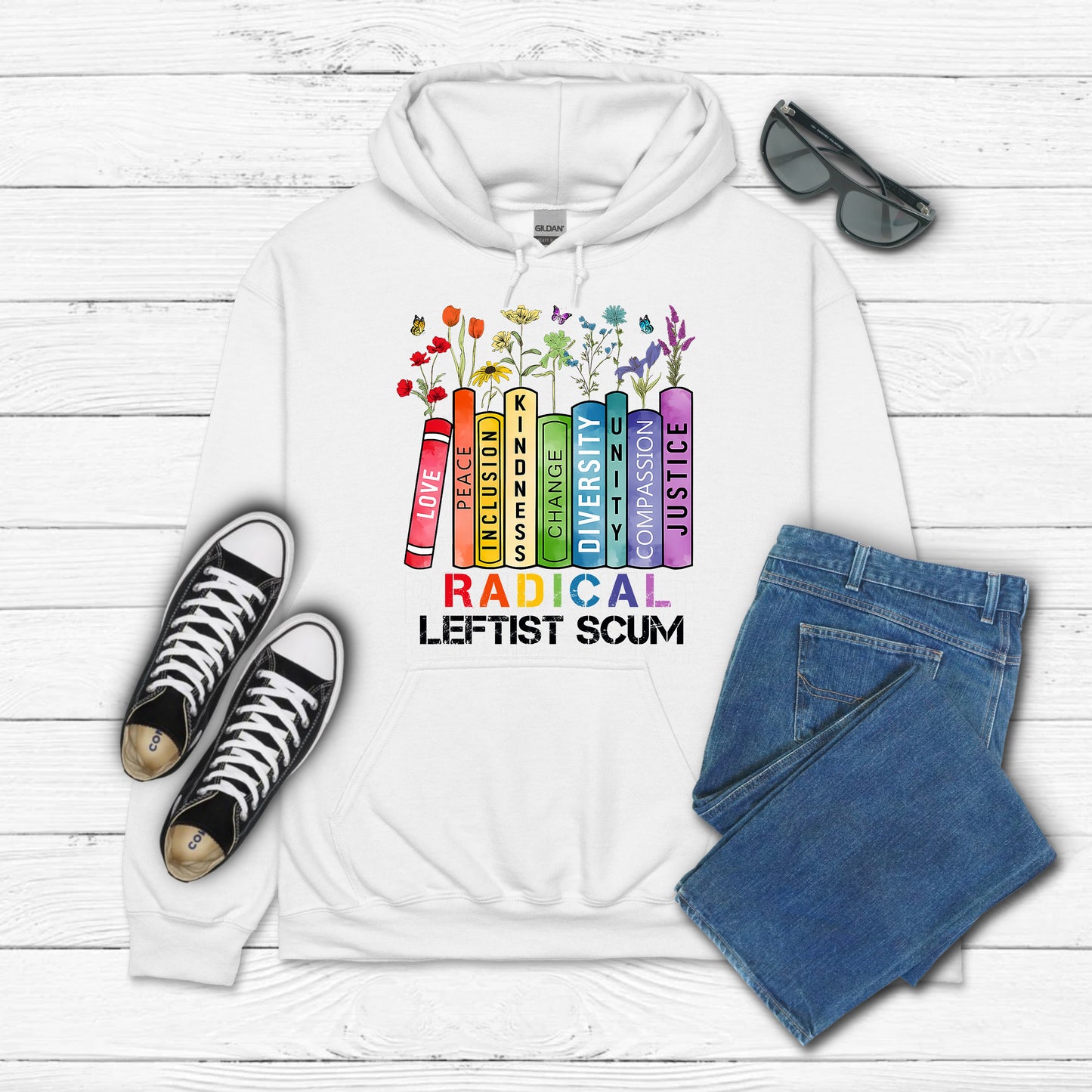 Radical Leftist Scum Unisex Hoodie