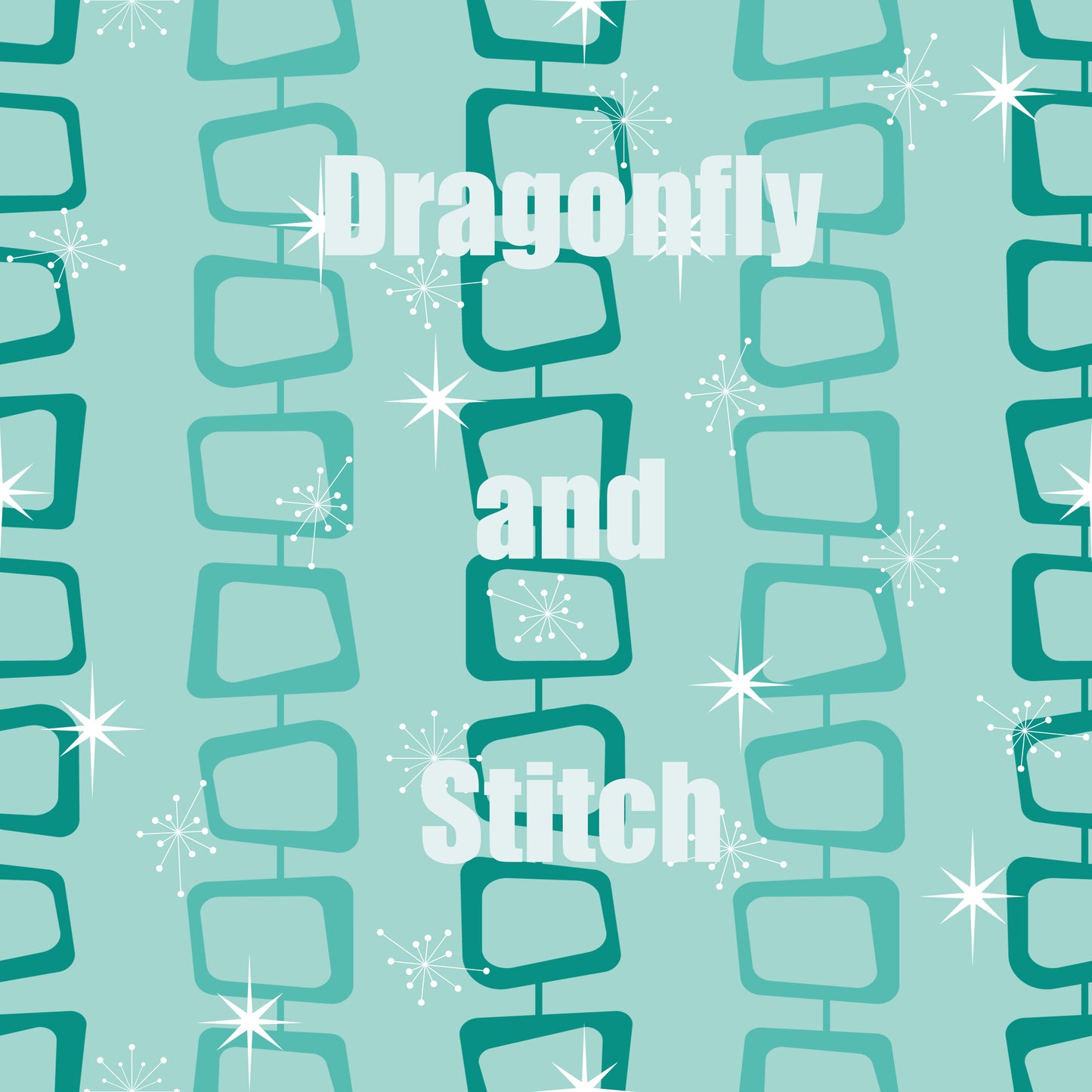 50"x60" Mid-Century Modern (MCM) Sherpa Blanket