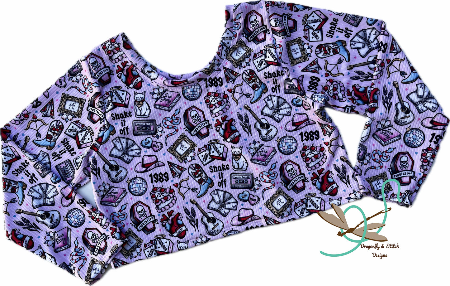 Swiftie Crop Top: Adult Sizes