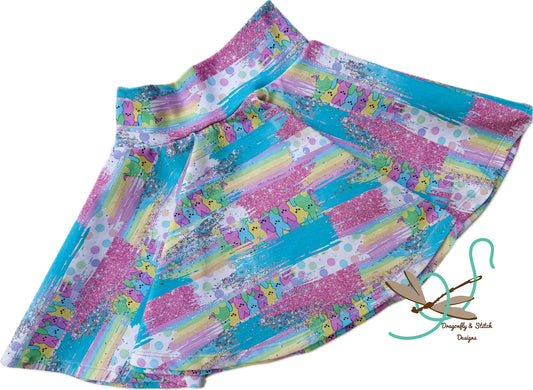 Candy Bunnies Mini Twirl Skirt