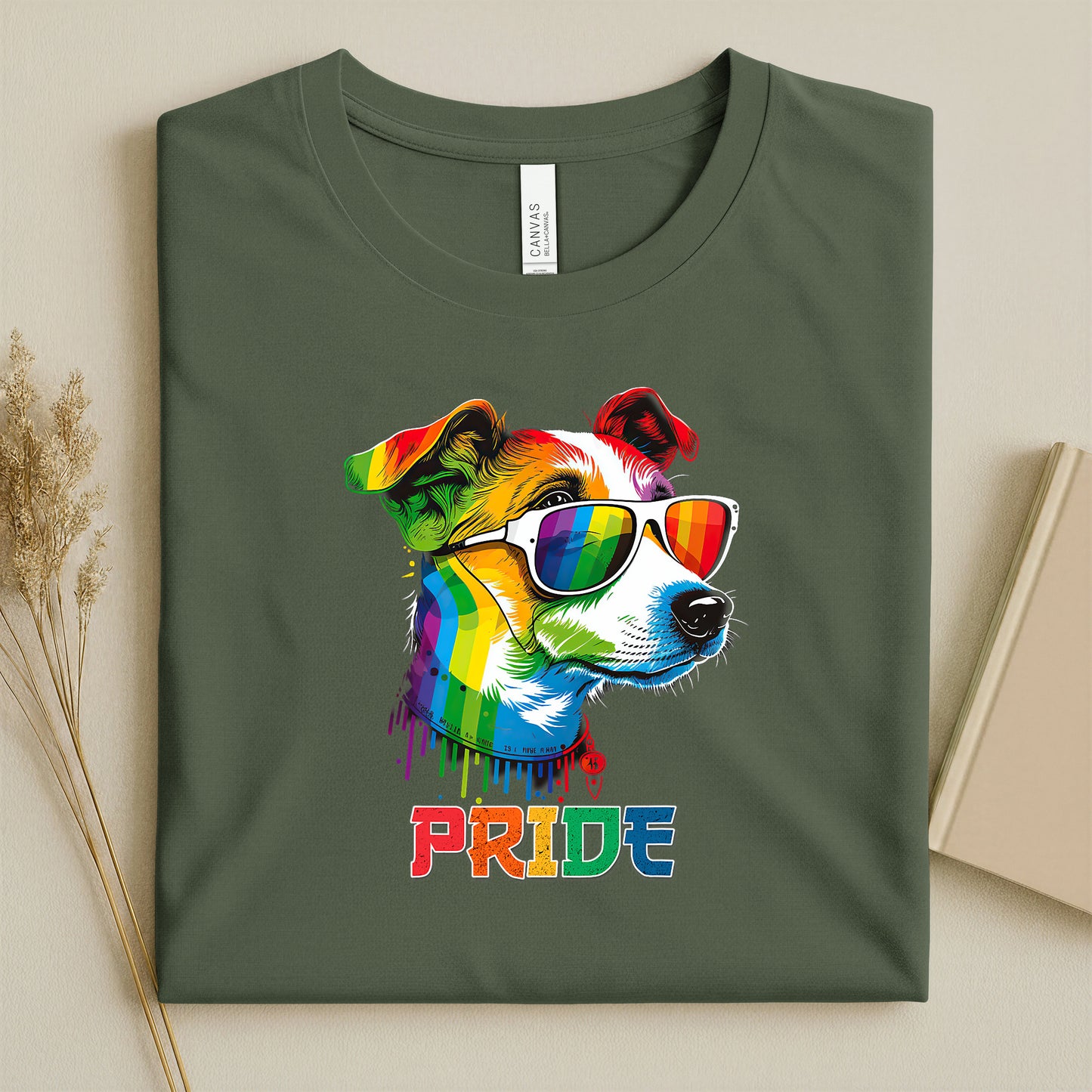 Dog Pride T-shirt Adult Curvy or Unisex Fit