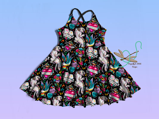 Pride Tatz Twirl Dress PREORDER