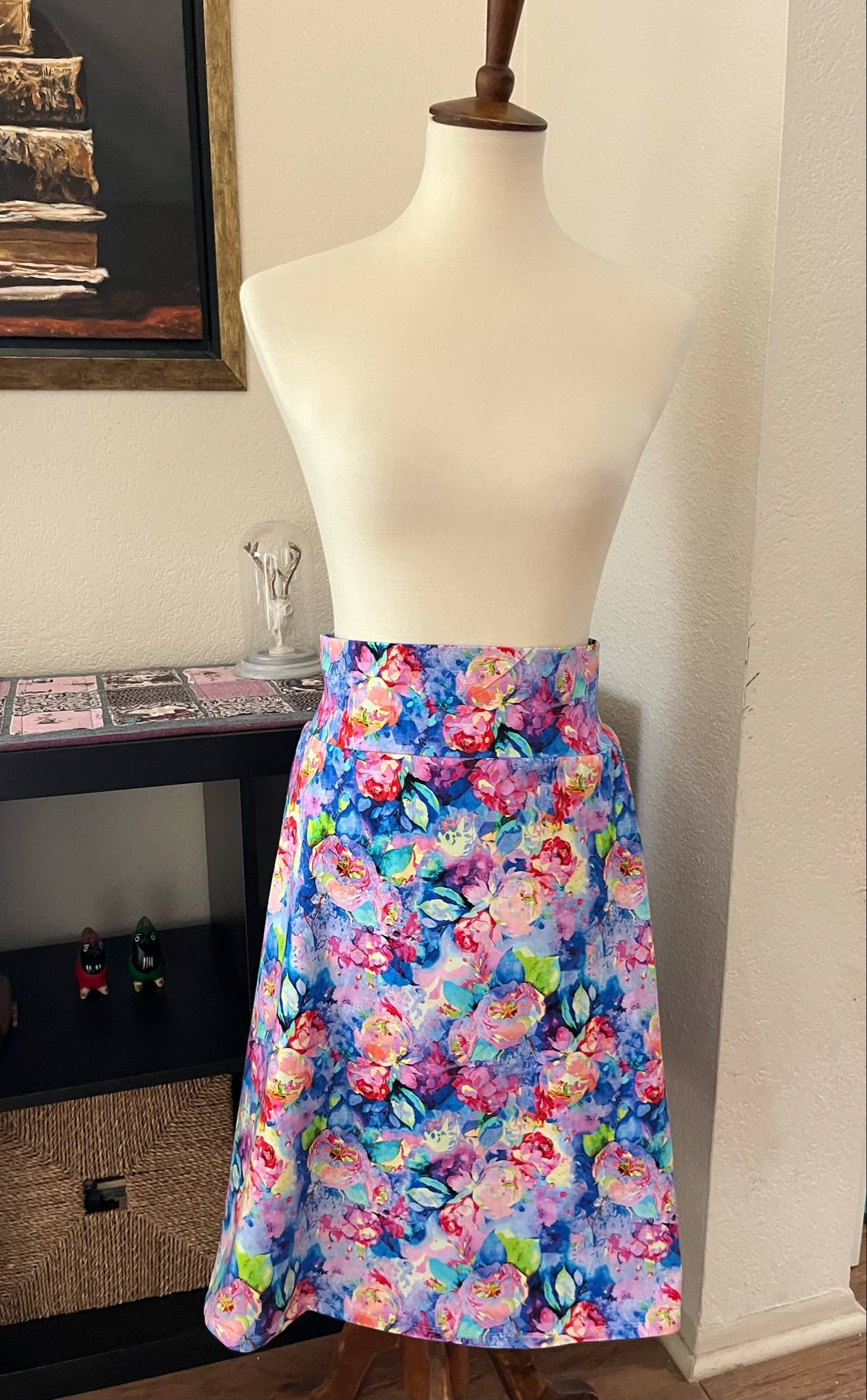 Artist-Inspired A-Line Skirt