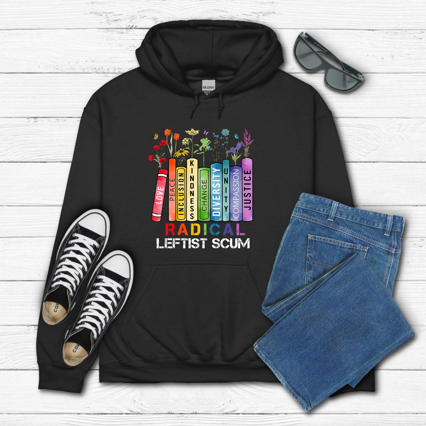 Radical Leftist Scum Unisex Hoodie