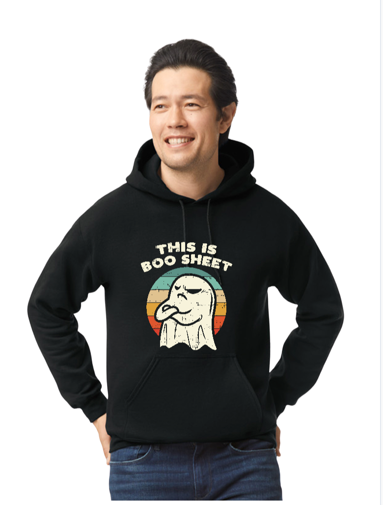 Boo Sheet Adult Unisex Hoodie