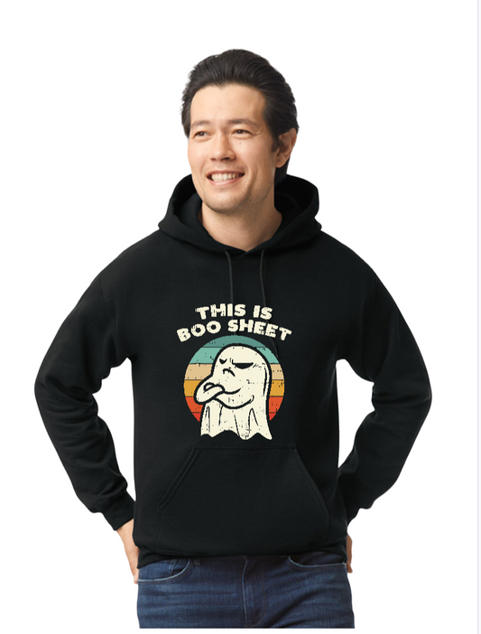 Boo Sheet Adult Unisex Hoodie