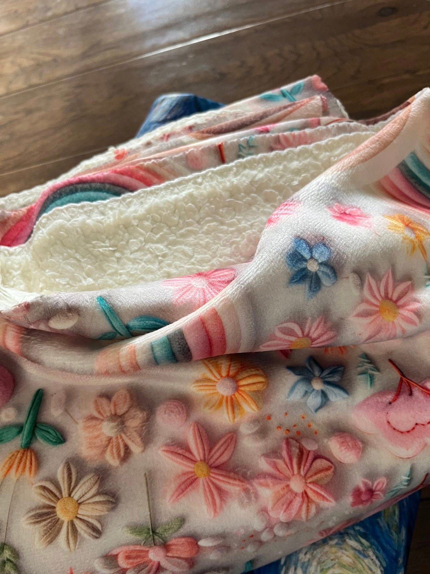 30"x40" Books and Dragons Sherpa Blanket