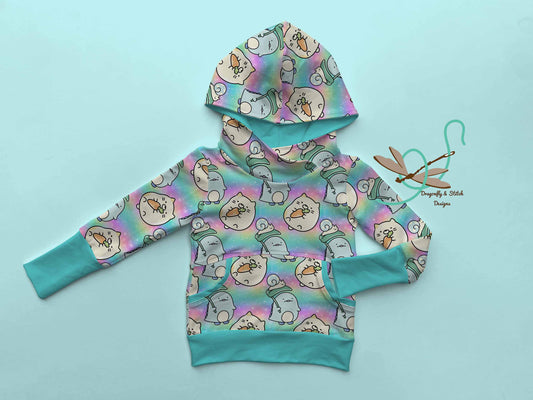 Unisex Sumikko Gurashi Grow-with-me Hoodie