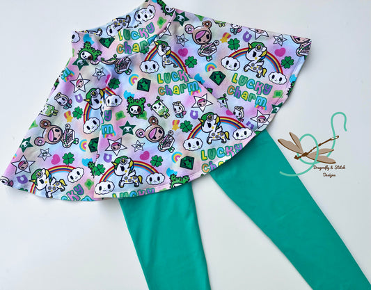 Lucky Charms Skirted Leggings