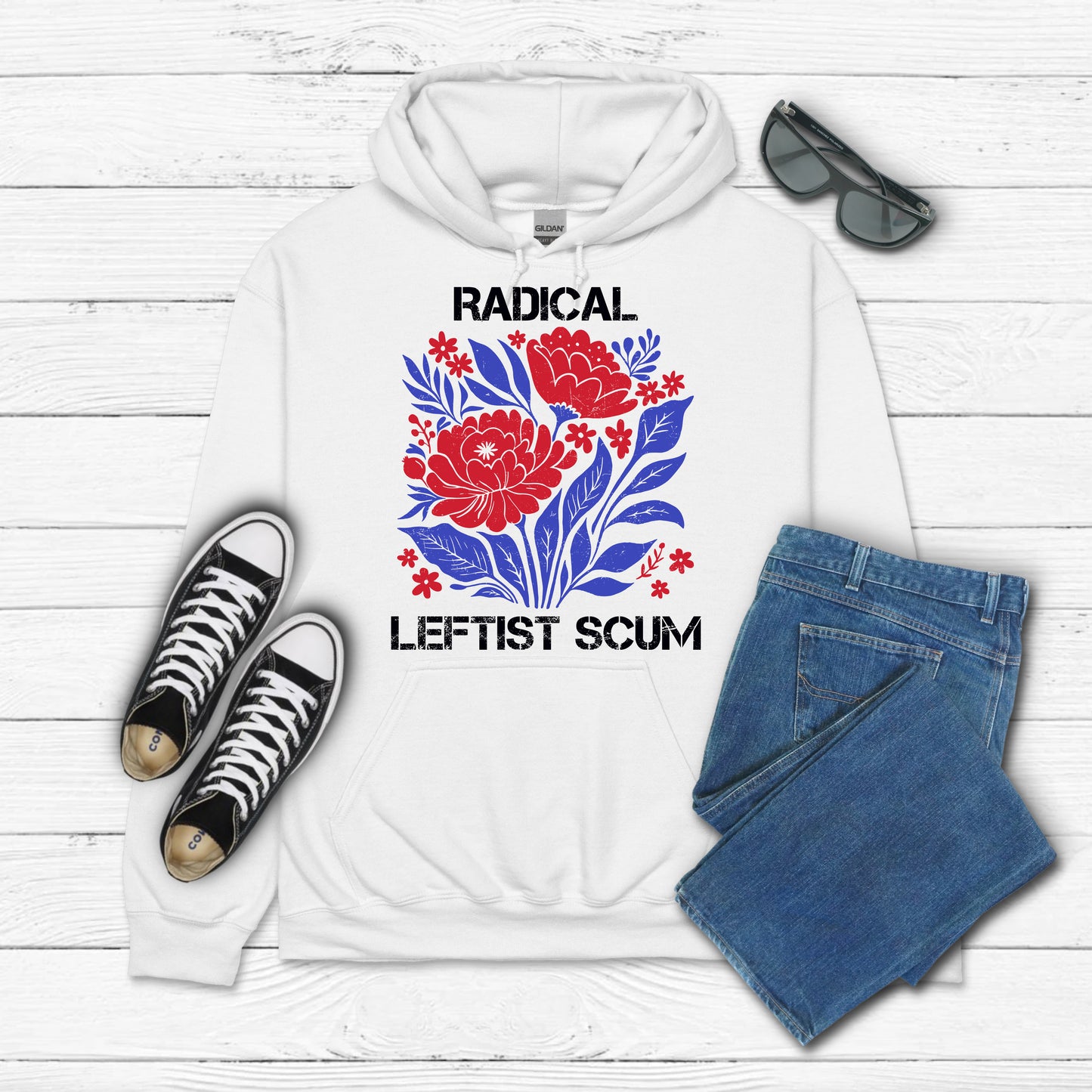 Radical Leftist Scum Unisex Hoodie