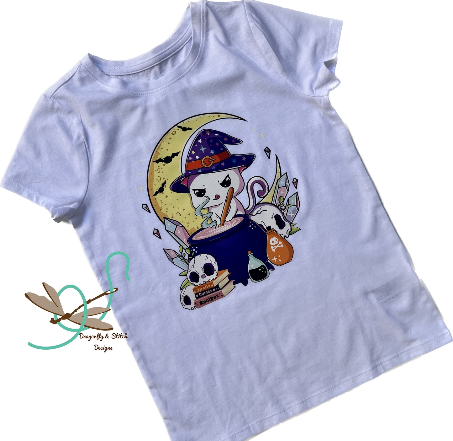 Cauldron Kitty Children's T-Shirt