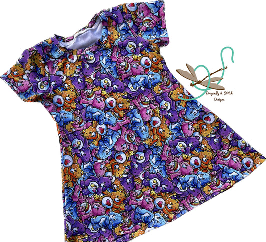 Care Bear-Inspired Swing Tunic size 5 short sleeves