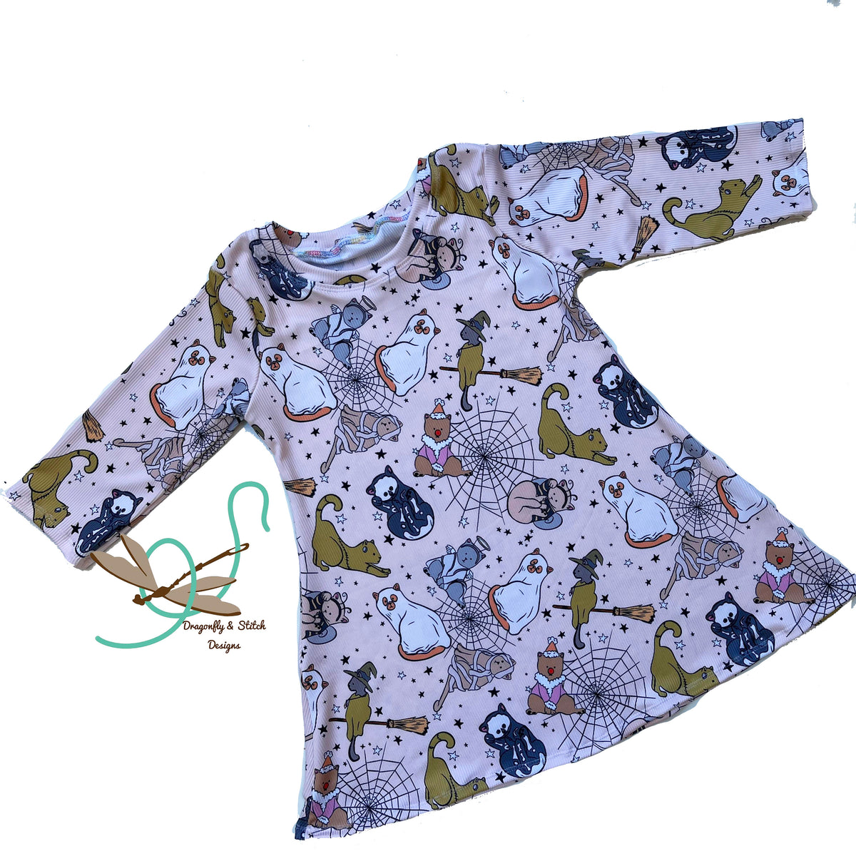 Halloween Cats Swing Tunic