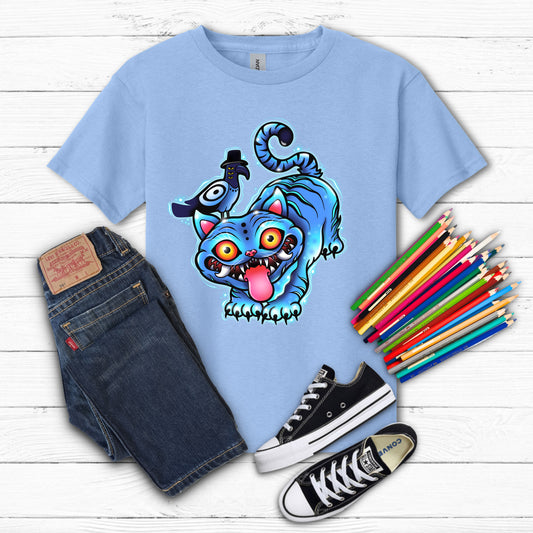 Derby Tiger Demon Battle Children's Unisex T-Shirt