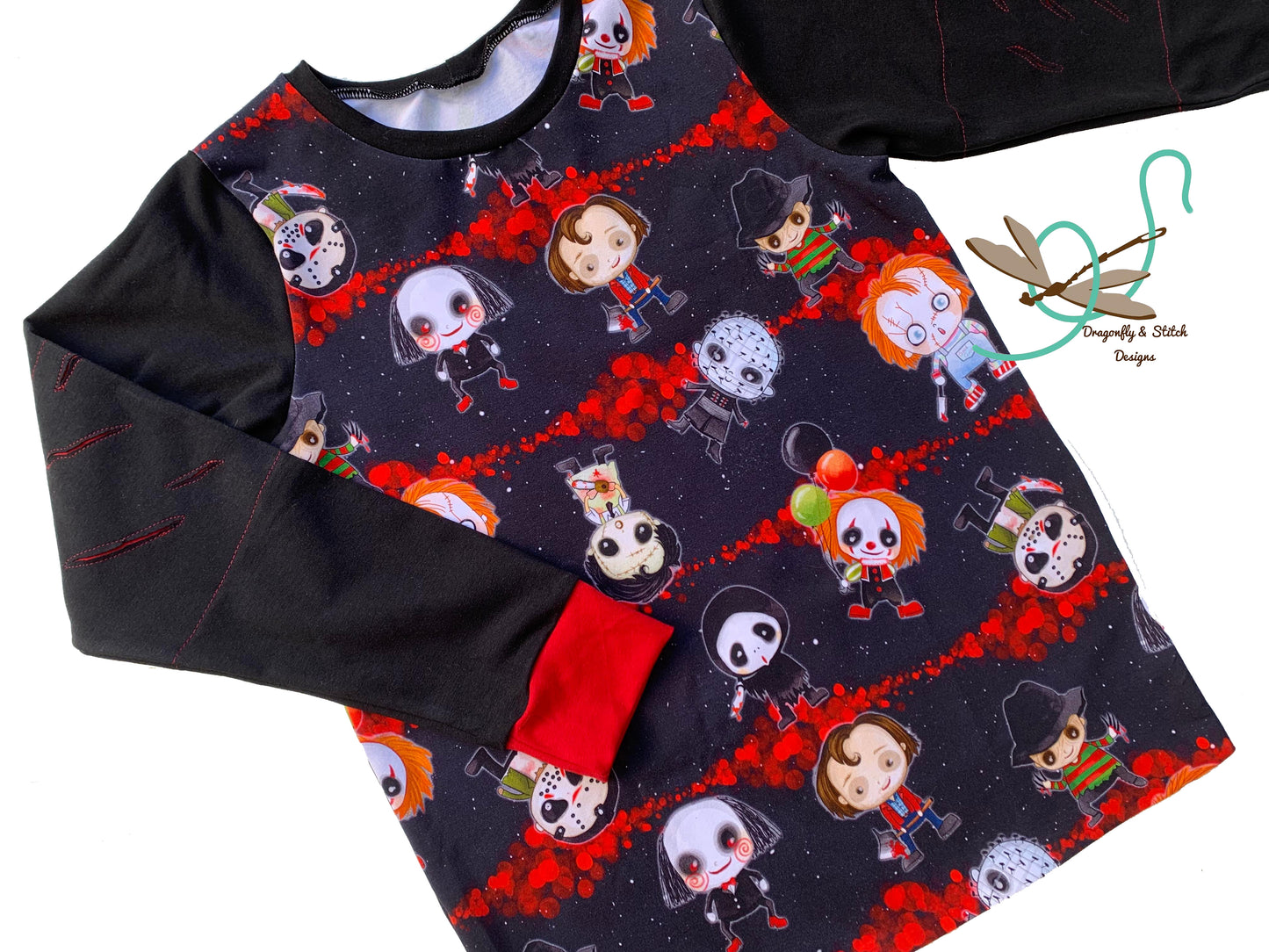 Horror Cuties Slasher Shirt Size 8