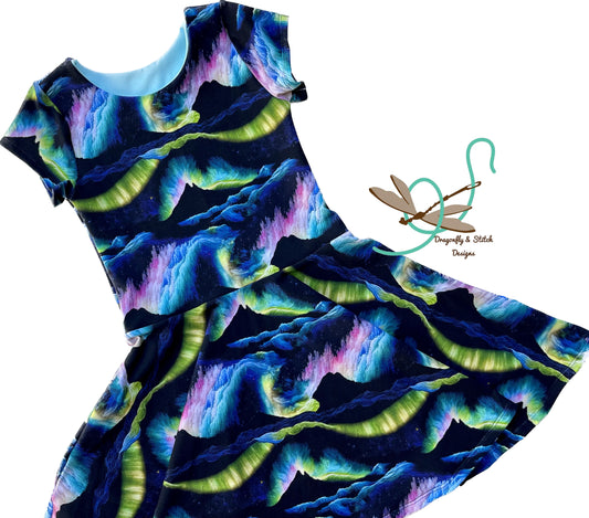 Northern Lights Twirl Dress