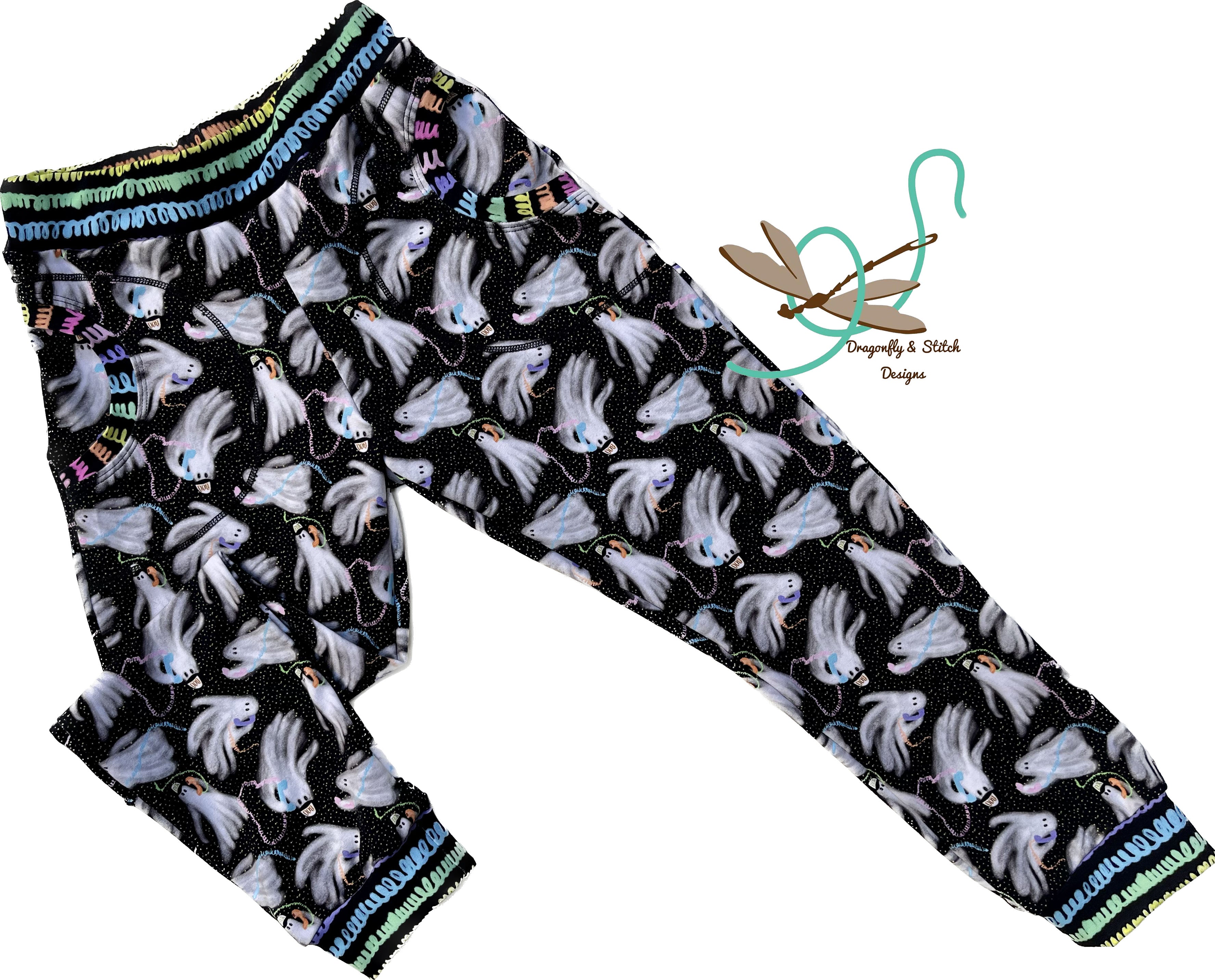 Call Me Boo Call Me Boo Pocket Joggers – Dragonfly & Stitch Designs