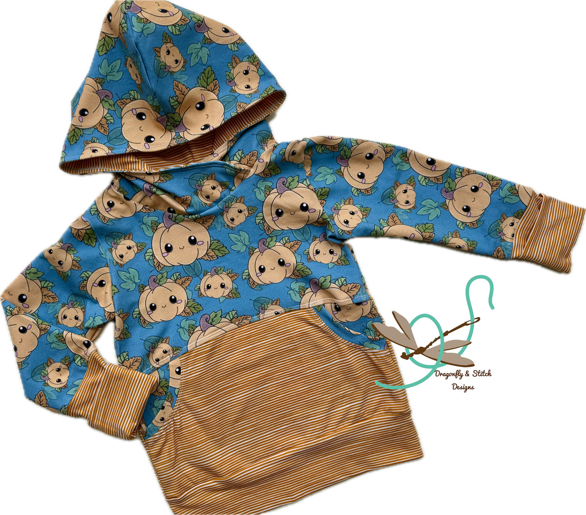 Pumpkin Spice Grow-with-Me Hoodie