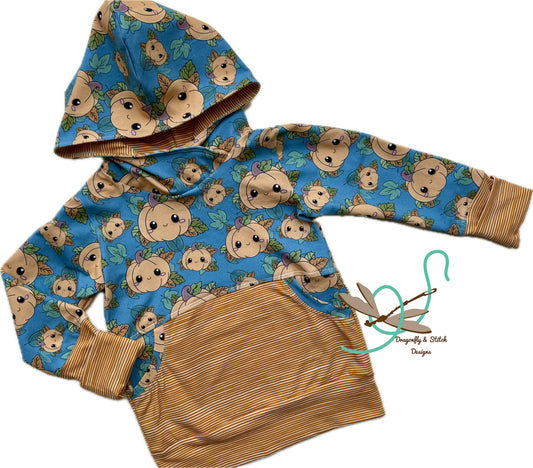 Pumpkin Spice Grow-with-Me Hoodie